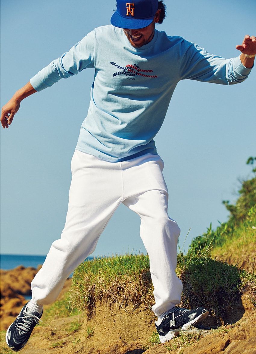 定番パンツを“ゆったり”させる。それだけで夏コーデは快適＆お洒落になる！ - 1枚目の画像