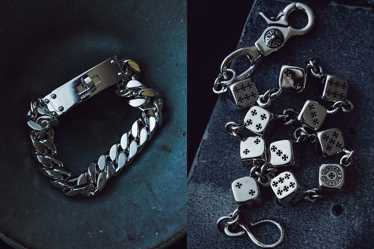 エルメスとクロムハーツ。両者のシルバージュエリーが持つ“時を超越