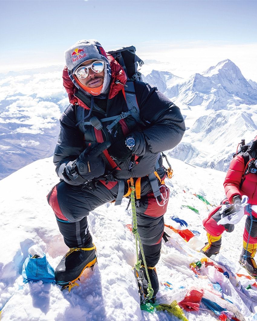 “酸素補給なし”のエベレスト登頂を支えた「モンブラン」の無酸素時計 - 2枚目の画像