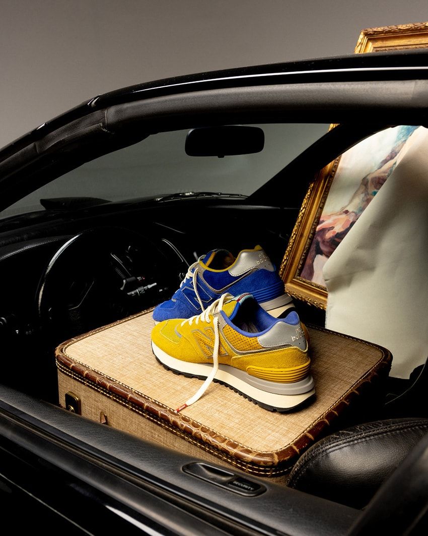 ニューバランス「574 Legacy」を真っ青＆真っ黄色に！ スニーカーを愛するBodegaの別注モデル登場 - 5枚目の画像