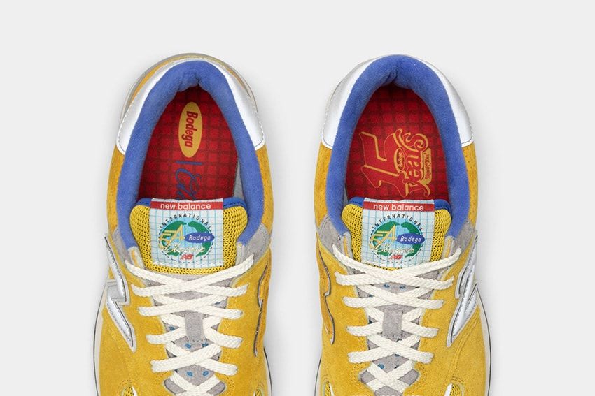 ニューバランス「574 Legacy」を真っ青＆真っ黄色に！ スニーカーを愛するBodegaの別注モデル登場 - 18枚目の画像