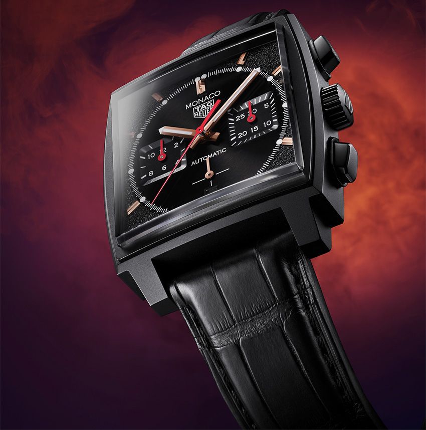 幻の黒い「モナコ」の再解釈。タグ・ホイヤーから発売された未来のコレクターズピース - 2枚目の画像