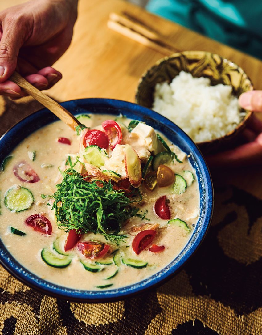 「冷や汁」に新提案。マーシー第二の故郷・宮崎の名物料理をミウラメシ流アレンジ！ - 4枚目の画像