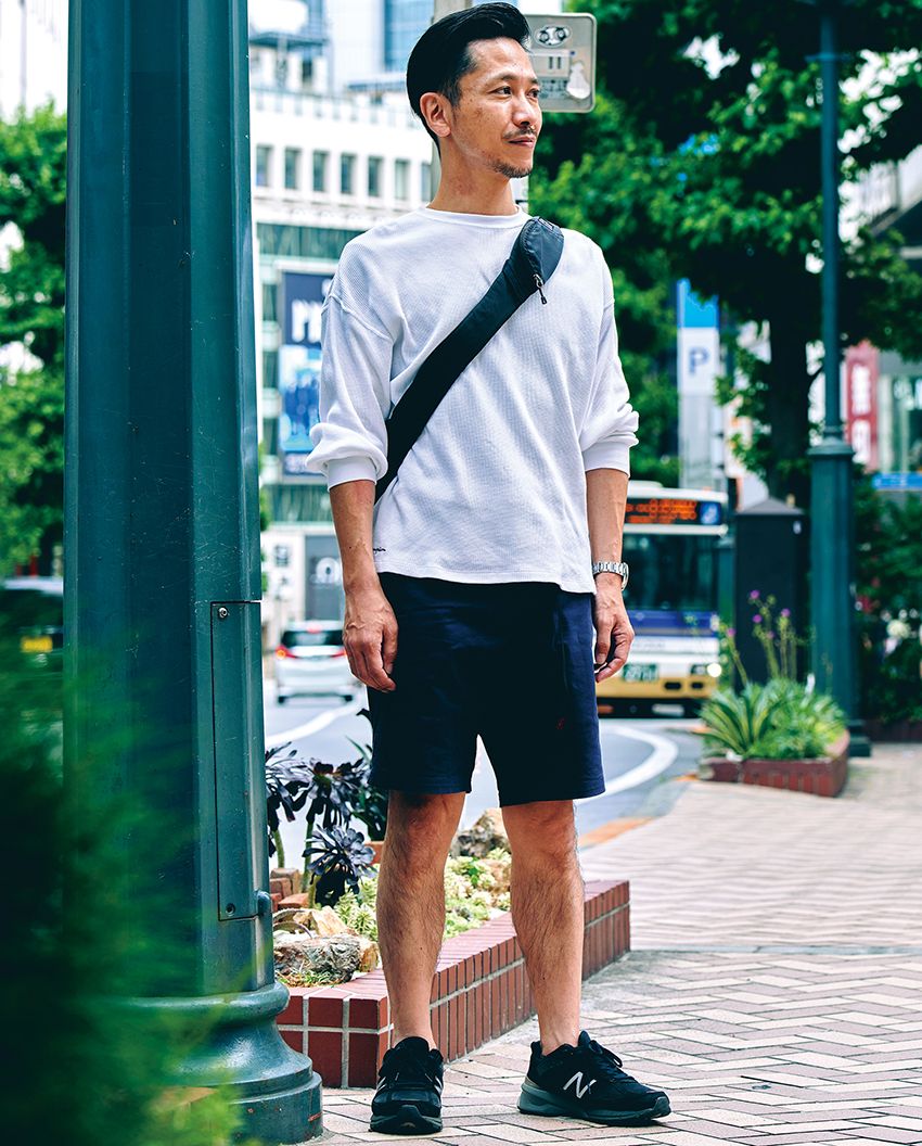 大人の短パンコーデは“長袖”を合わせて子供っぽさを回避！こんな7人のように - 6枚目の画像