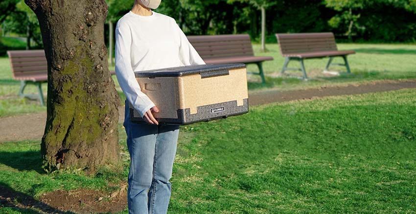 “折り畳める”発泡スチロールの箱。かさ張らず保冷力も抜群だから、車に常備をオススメ！ - 6枚目の画像