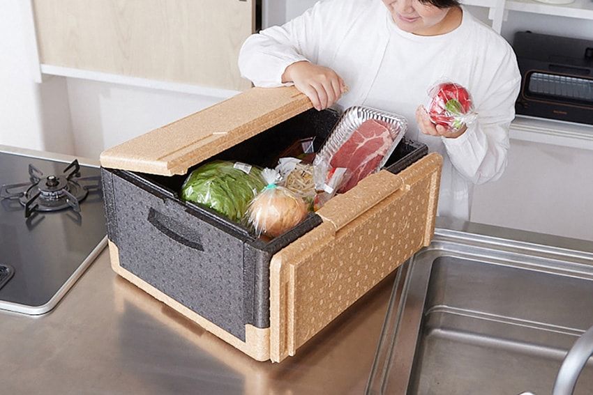 “折り畳める”発泡スチロールの箱。かさ張らず保冷力も抜群だから、車に常備をオススメ！ - 7枚目の画像