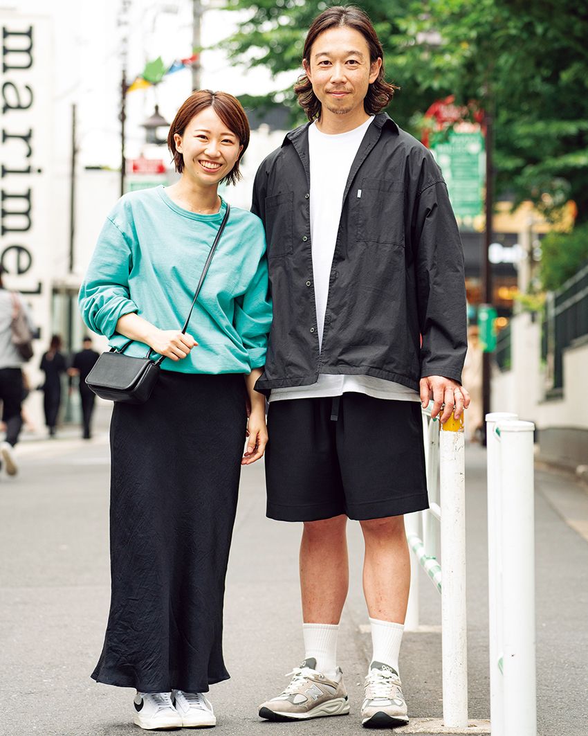 大人のショーツスタイルは「膝を出すなら肘隠す」が正解。長袖シャツで実践した10名 - 9枚目の画像