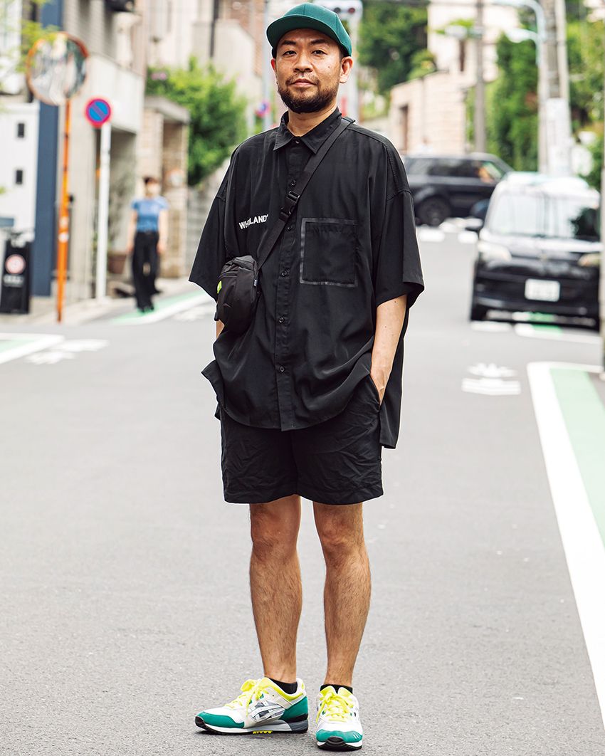 夏のオールブラック・スタイル。軽快さを求めるならショーツでコーデが吉！ - 5枚目の画像