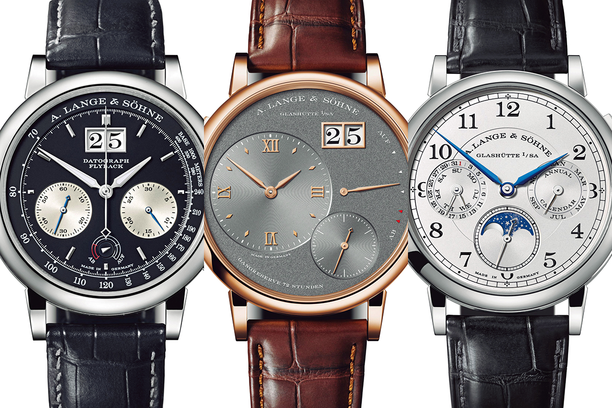 「A.ランゲ＆ゾーネ」の代表3本が体現する、ジャーマン時計の“実直なもの作り”