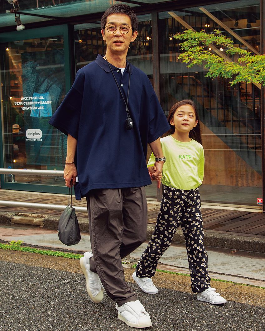 ゆったりパンツをお洒落に着こなすパパをスナップ。大人の余裕を感じるコーデ集 - 4枚目の画像