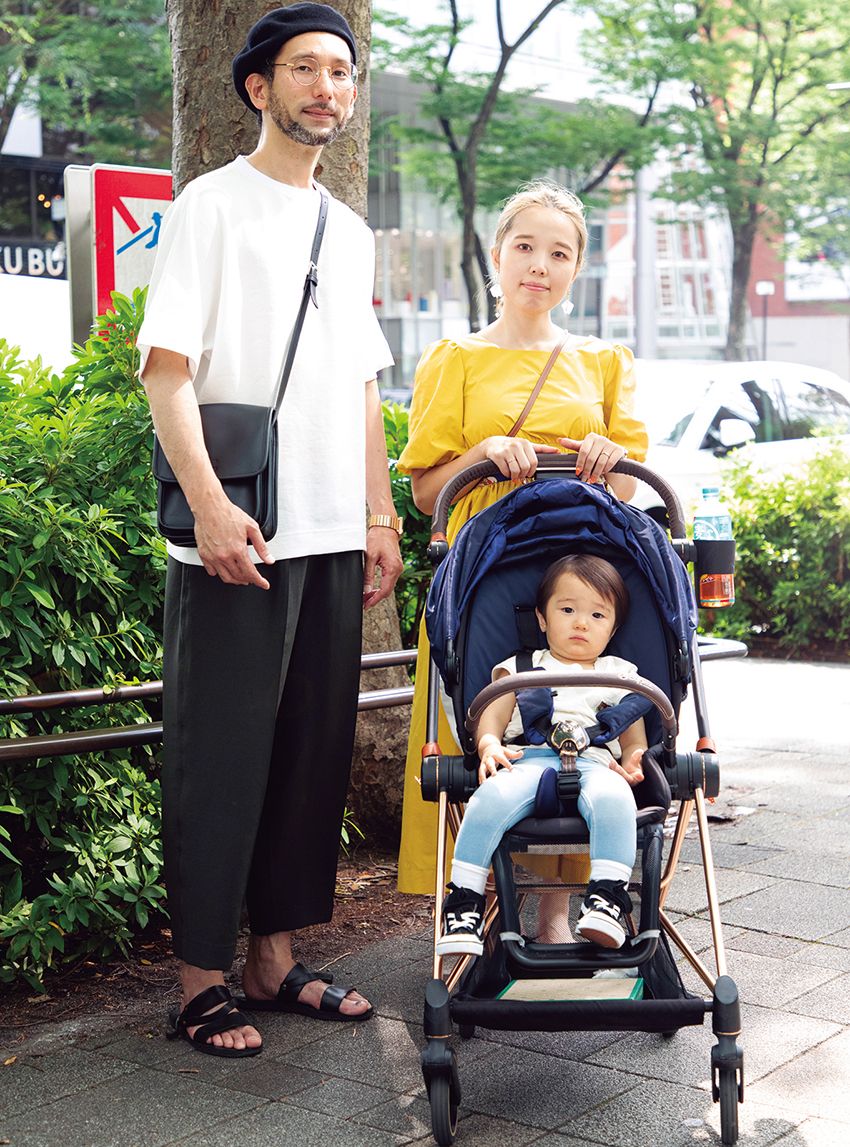 ゆったりパンツをお洒落に着こなすパパをスナップ。大人の余裕を感じるコーデ集 - 6枚目の画像