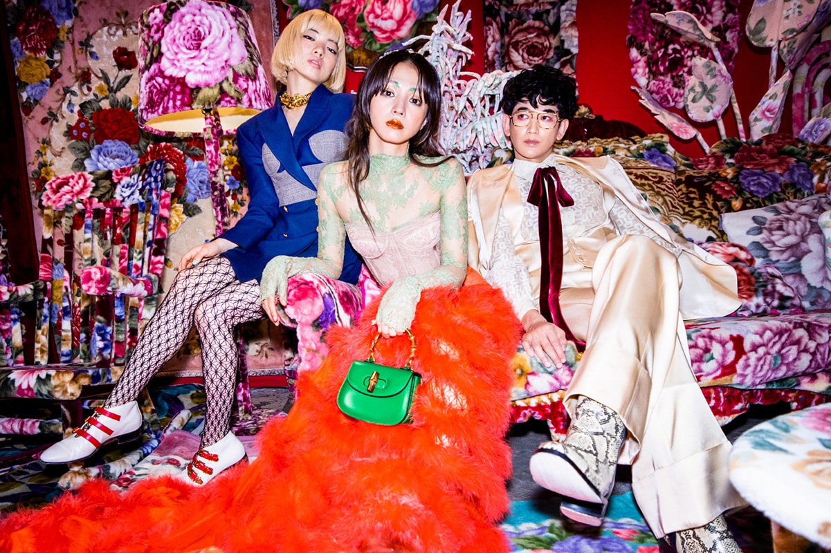 GUCCI グッチ サングラス バンブー 竹デザイン デカレンズ