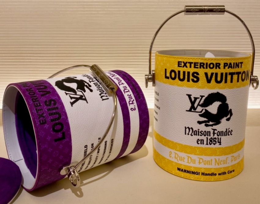 「ルイ・ヴィトン」のペイント缶バッグ。全色揃えたくなるポップアート的魅力！ - 1枚目の画像