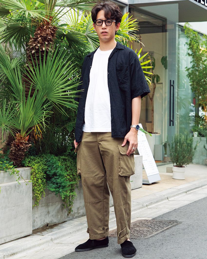 “軍パン”の着こなし方は無限大！ 街角で見つけた王道、エレガント、スポーティ系な洒落者たち - 4枚目の画像