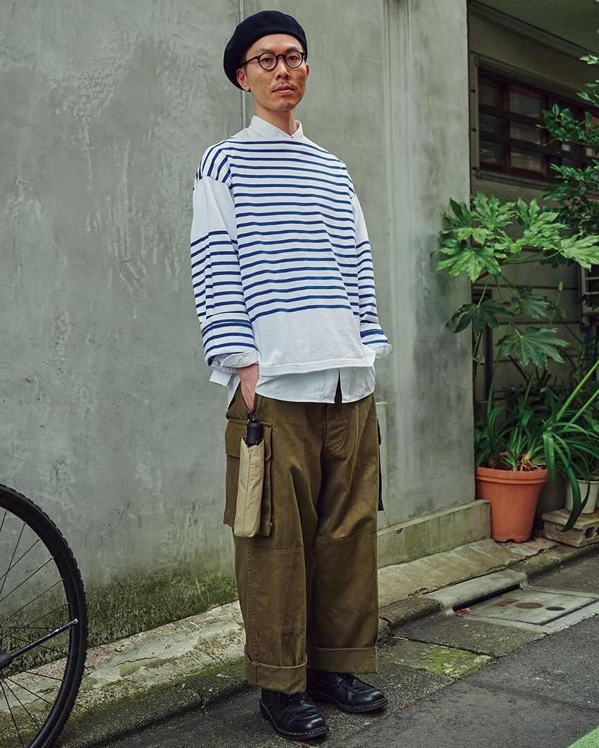 “軍パン”の着こなし方は無限大！ 街角で見つけた王道、エレガント、スポーティ系な洒落者たち - 11枚目の画像