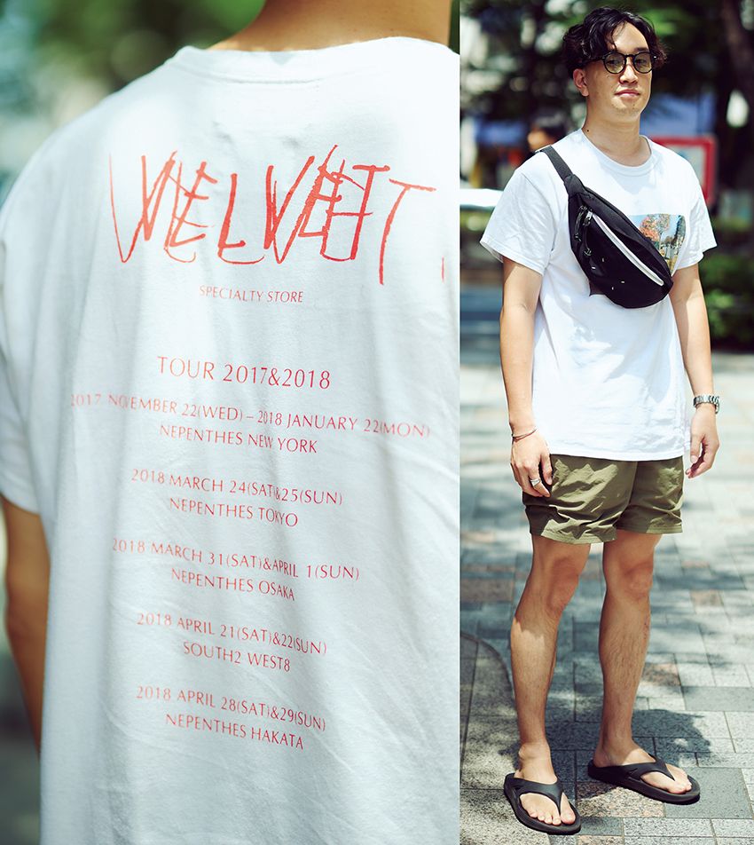 バックプリントを上手く取り入れたスタイルサンプル。フロントはシンプルが正解だ - 4枚目の画像