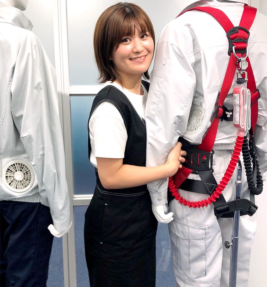 「空調服」で頑張る人を支えてます♡ フィジー帰りの看板娘が海を跨いで活躍していた - 10枚目の画像