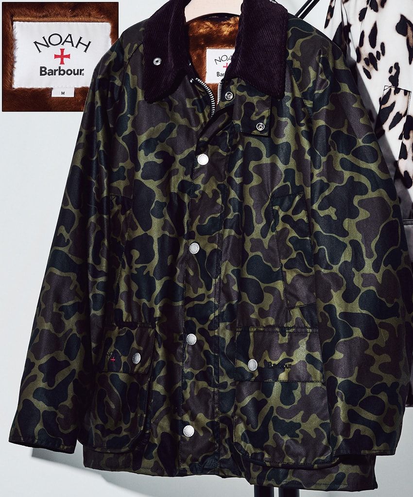 真冬まで着回せるバブアー「ビデイル」別注作。NOAHとモンクレールによる秀逸アレンジとは - 2枚目の画像