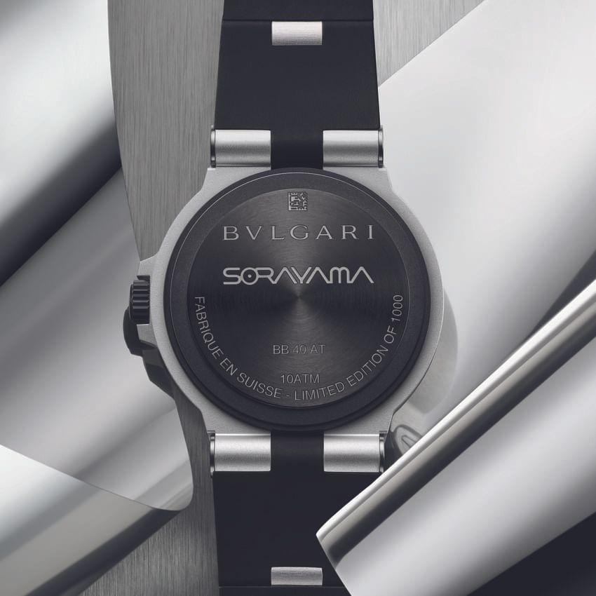 「ブルガリ」がアーティスト空山基モデルを発表。限定1000本のアートなブルガリ アルミニウム - 2枚目の画像