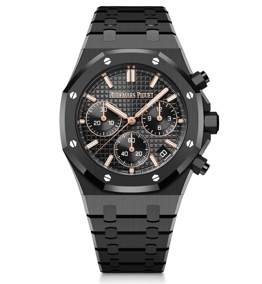 「ロイヤル オーク」クロノに初の黒セラミック登場。これは、ますます入手困難か!? - 4枚目の画像