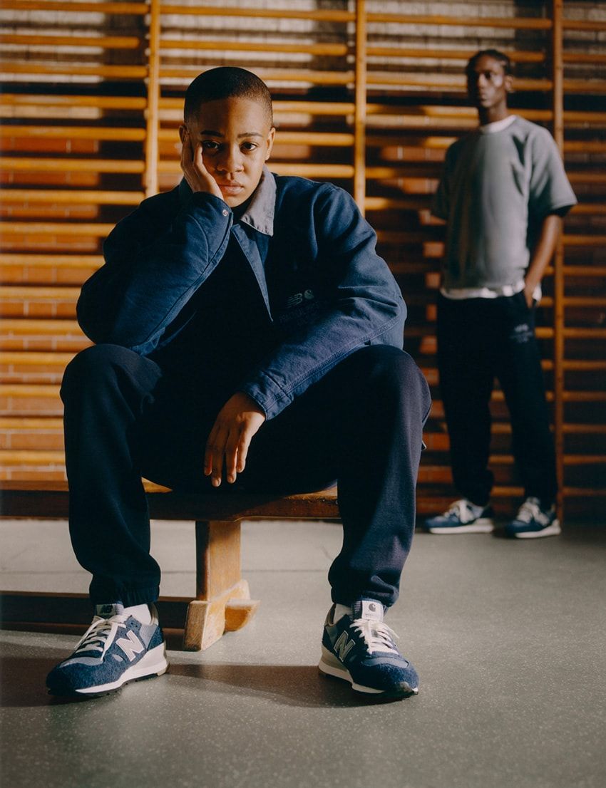 ニューバランス「990v1」に“C”マーク。カーハート WIPとのコラボコレクション誕生 - 1枚目の画像