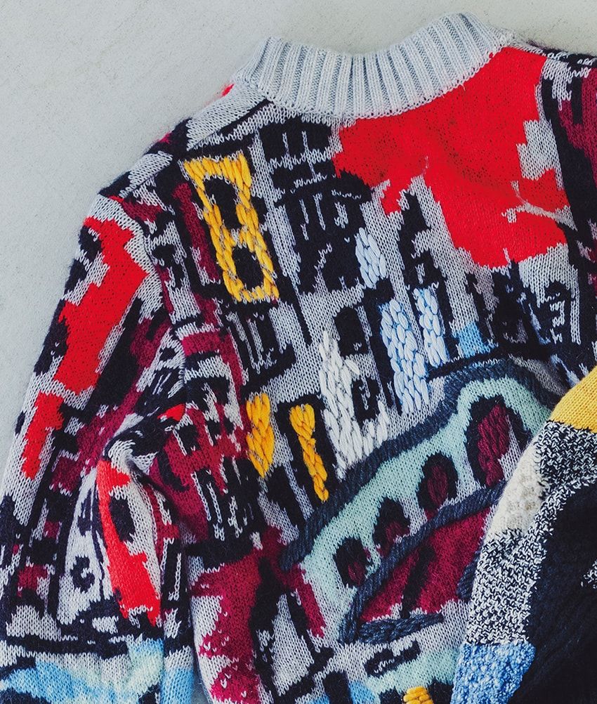 色＆柄の魔術師「ミッソーニ」の、複雑で美しい芸術的ニットカーディガン - 2枚目の画像