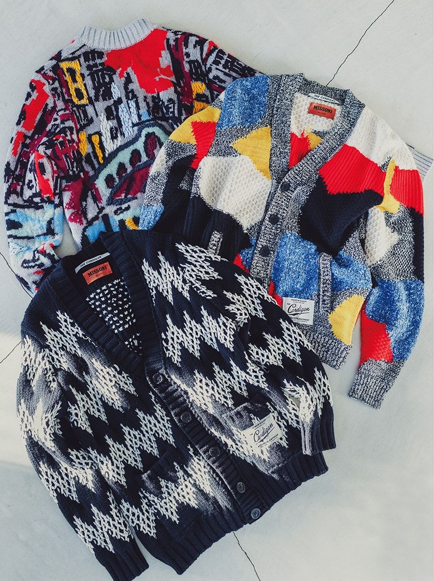 色＆柄の魔術師「ミッソーニ」の、複雑で美しい芸術的ニットカーディガン - 3枚目の画像