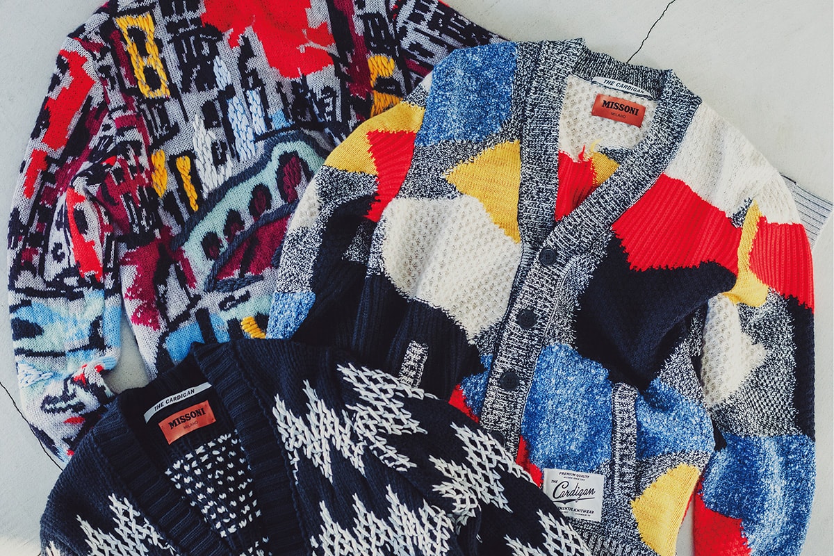 色＆柄の魔術師「ミッソーニ」の、複雑で美しい芸術的ニットカーディガン
