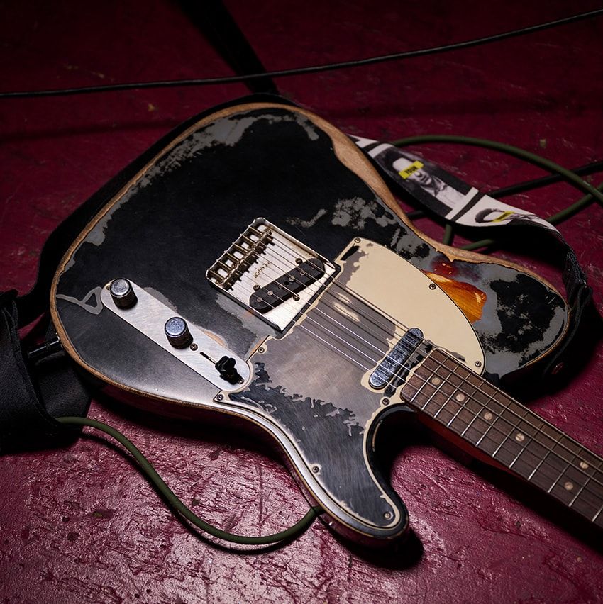 ジョー・ストラマーの66年製テレキャスを再現。弾かずとも欲しくなる圧倒的な存在感 - 2枚目の画像