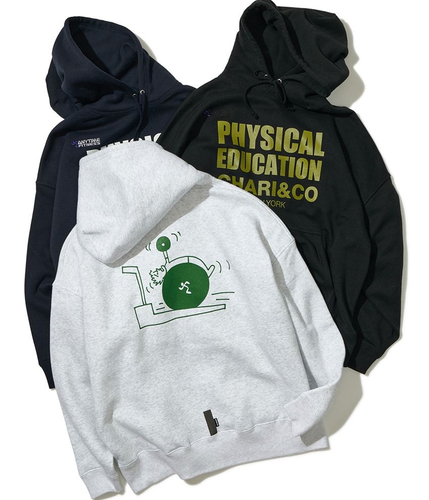 「今、米抜いてる」加賀美 健×チャリアンドコー×エニタイムフィットネスのTシャツ。前面は驚異のシックスパック！ - 1枚目の画像