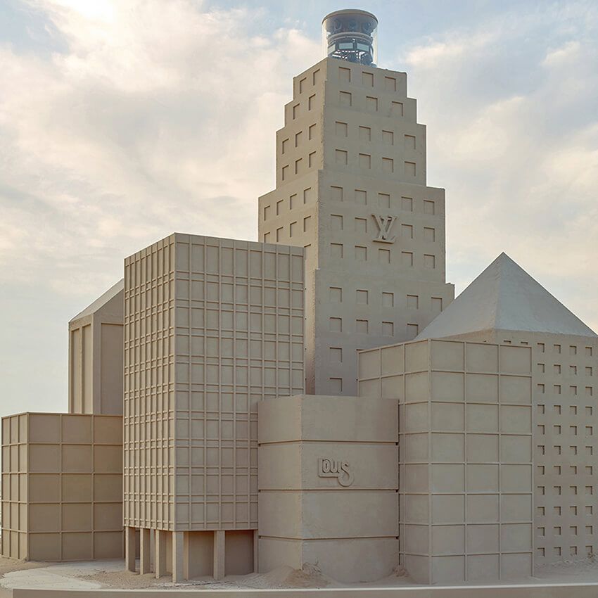 一夜限りの「砂のルイ・ヴィトン」。本気すぎる“遊び場”はどこに、なんのためにできたのか - 11枚目の画像