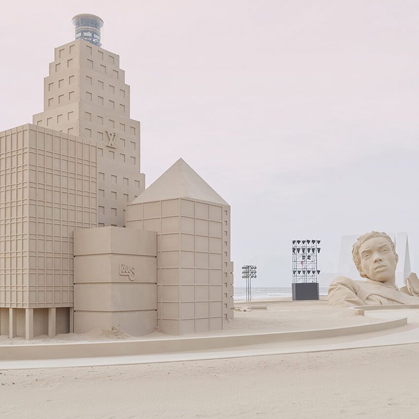 一夜限りの「砂のルイ・ヴィトン」。本気すぎる“遊び場”はどこに、なんのためにできたのか - 18枚目の画像