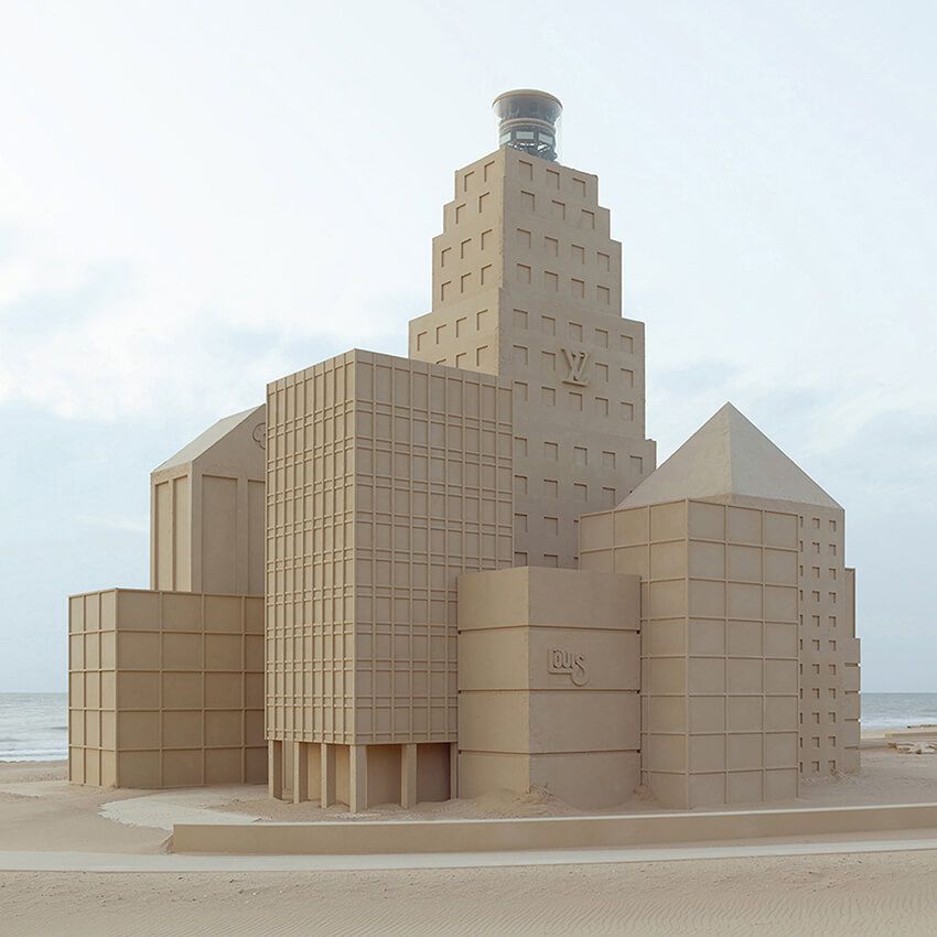 一夜限りの「砂のルイ・ヴィトン」。本気すぎる“遊び場”はどこに、なんのためにできたのか - 21枚目の画像