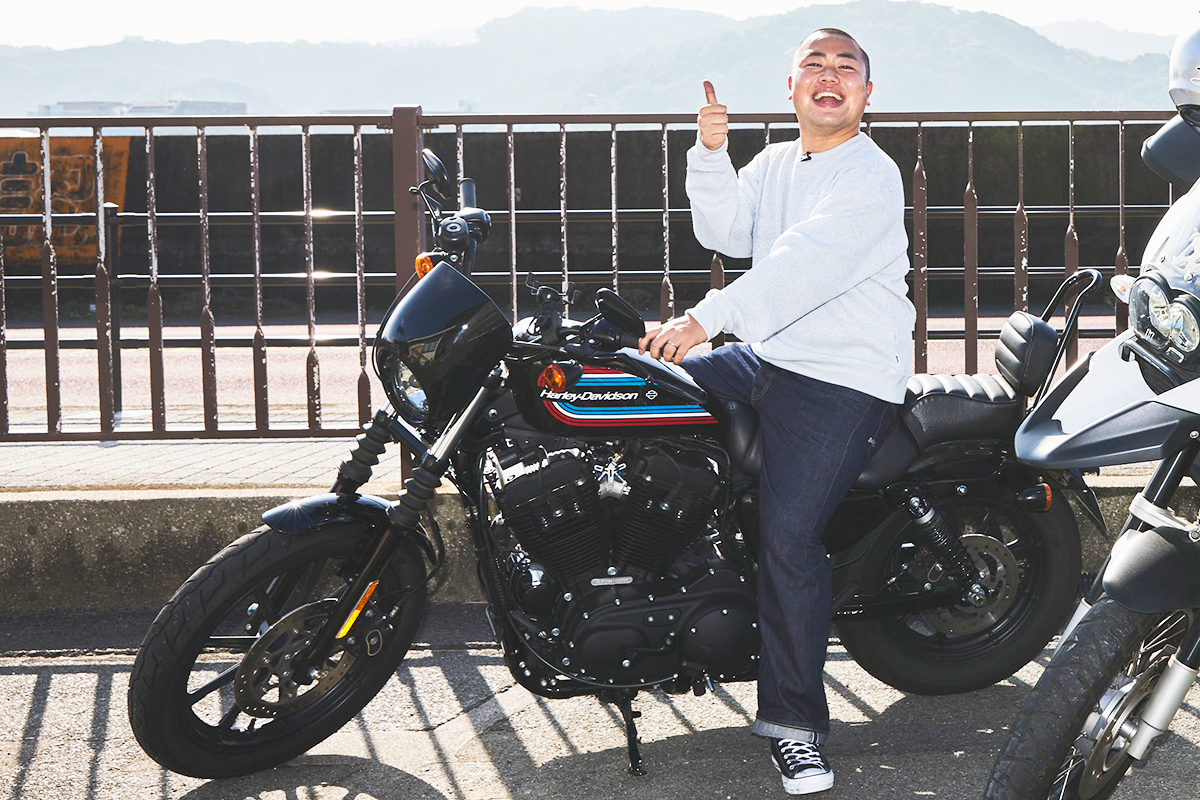 ハナコ岡部、ついにハーレー納車！ 愛車“木村拓哉モデル”を特別に初公開！