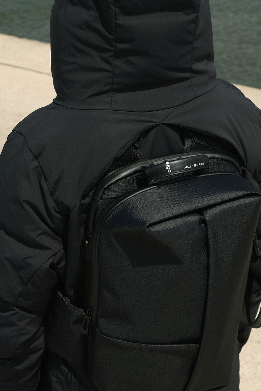 ダウン着用時のリュック問題を解決する「デサント オルテライン×コートエシエル」の水沢ダウン - 10枚目の画像