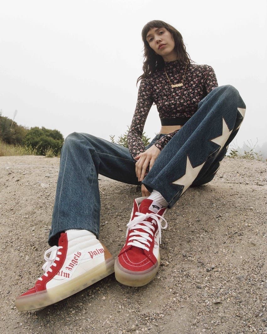 「ヴァンズ×パーム・エンジェルス」発売。コラボ仕様のサイドストライプに注目を！ - 3枚目の画像