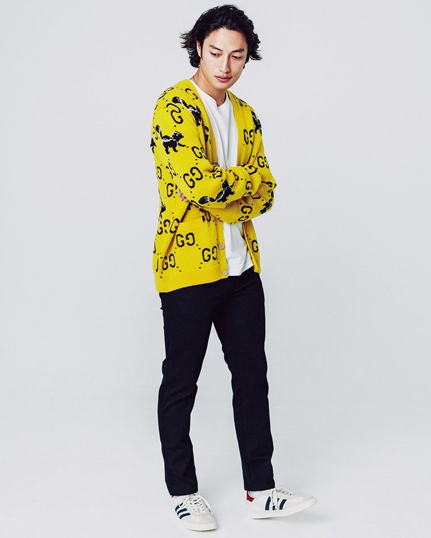 「グッチ」で実践。ポップな柄は“主役ドン＆そのほか控えめ”で簡単スタイリング - 1枚目の画像