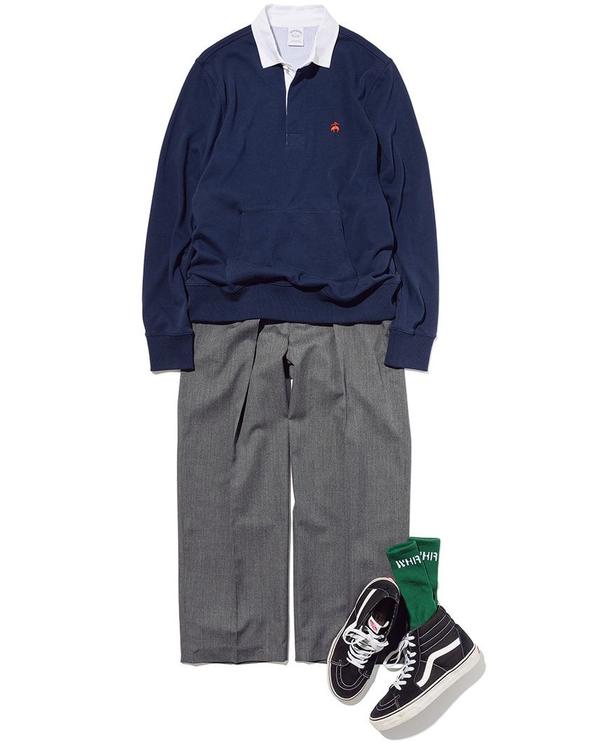 気温20度前後。シャツ一枚が丁度いい日の参考に、大人のシャツスタイル3例 - 3枚目の画像