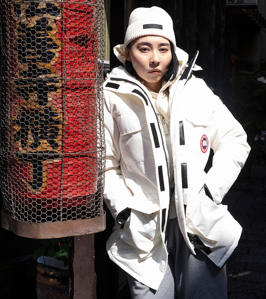 辰𠮷𠀋一郎と「カナダグース」。“本物”同士が邂逅した大阪店のキャンペーンビジュアル - 4枚目の画像