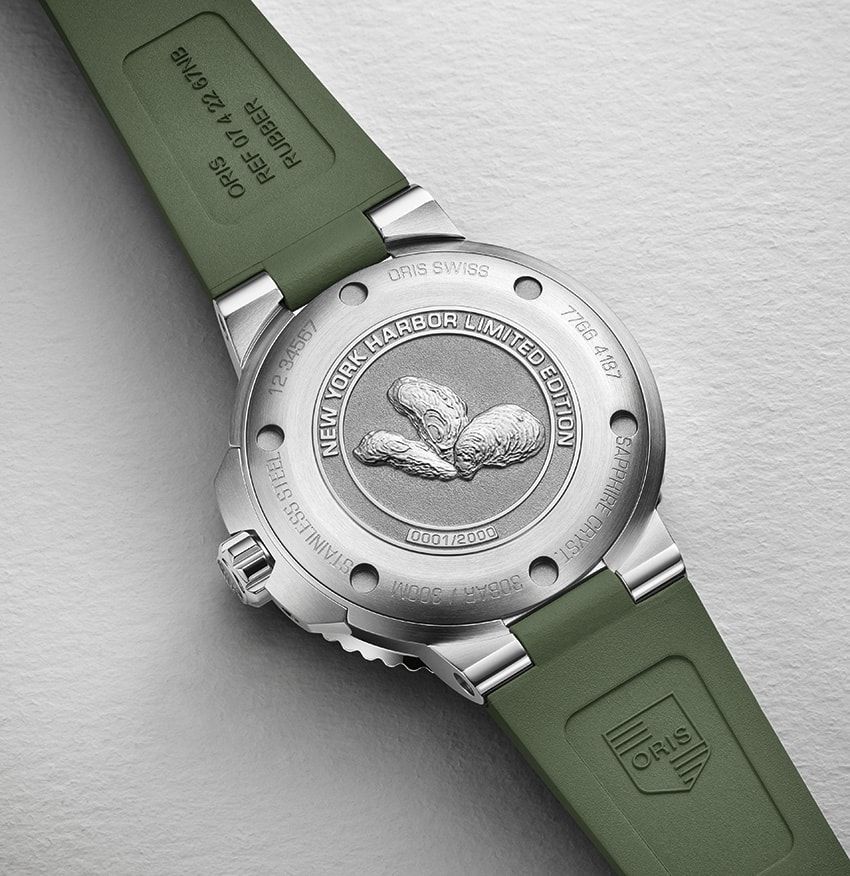 10億個の牡蠣をニューヨーク湾に取り戻す！「オリス」が限定モデルをリリースした理由 - 3枚目の画像