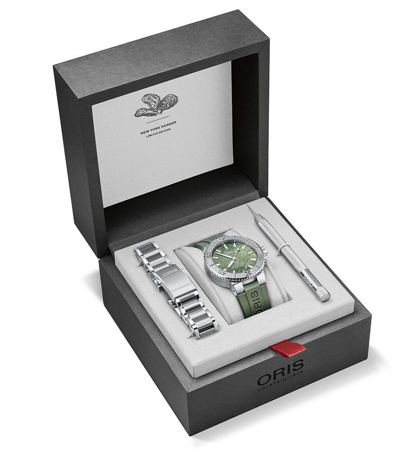 10億個の牡蠣をニューヨーク湾に取り戻す！「オリス」が限定モデルをリリースした理由 - 8枚目の画像