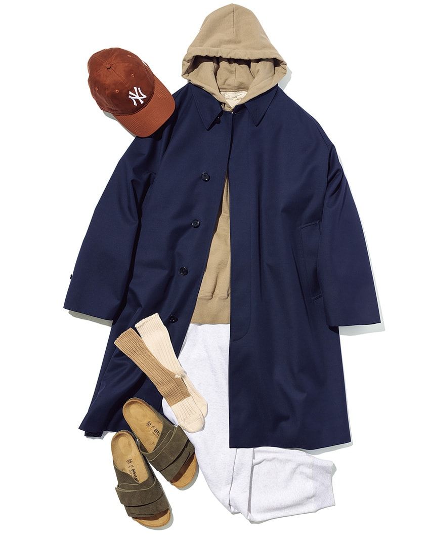 ネイビーを味方につけた大人コーデ。ワントーンもしくは茶系とのコンビでまとめよう - 3枚目の画像