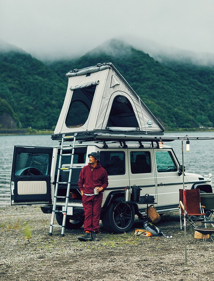 池内博之さんがゲットしたルーフトップテント「フェルドンシェルター」の実力 - 2枚目の画像