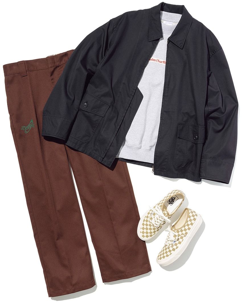 懐の深さNo1。大人の着こなしを支える“黒いアウター”の優良コーディネイト - 1枚目の画像