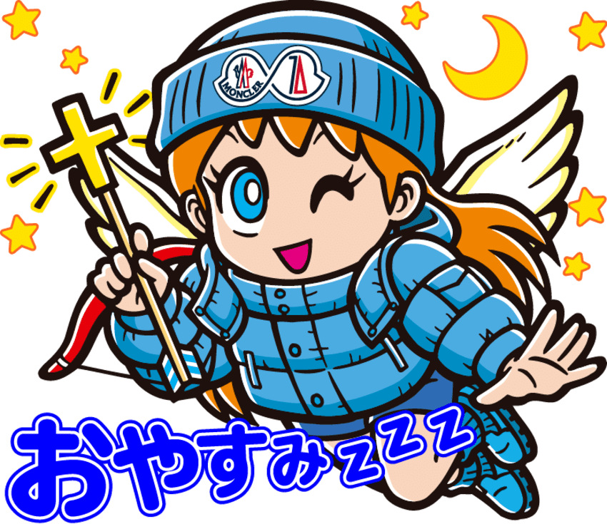 もう使った？「モンクレール × ビックリマン」のLINEスタンプ。ゼウスがやたらイケオジになっててグー！ - 7枚目の画像