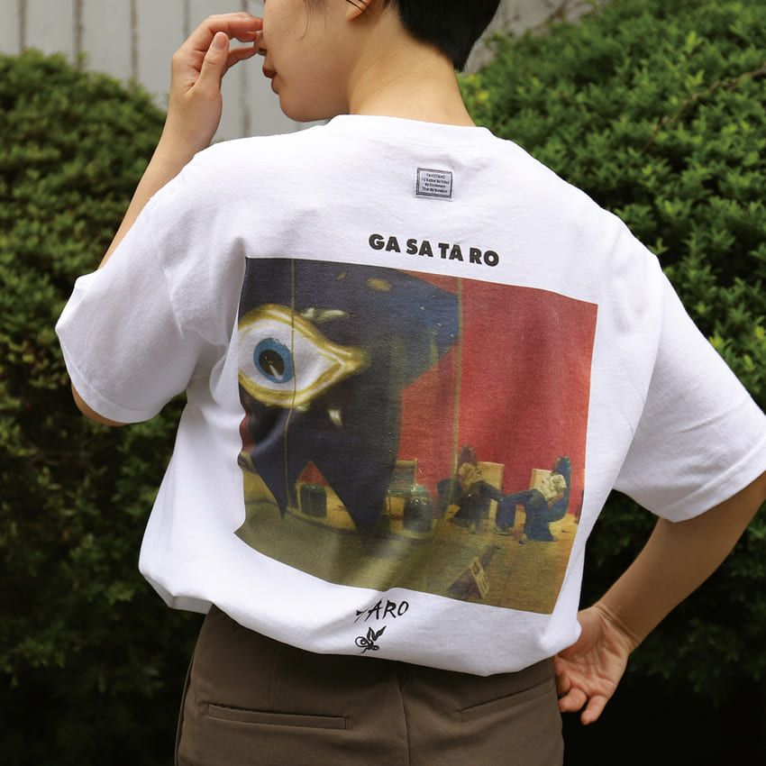 岡本太郎の「なんだこれは！」Tシャツ。佐内正史、伊賀大介、タンタンによる4者コラボ「GASATARO」登場 - 10枚目の画像