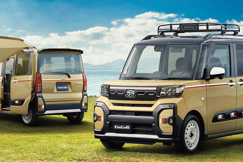 キャンプに向く“軽自動車”の代表「スペーシア」と「タント」。その最新