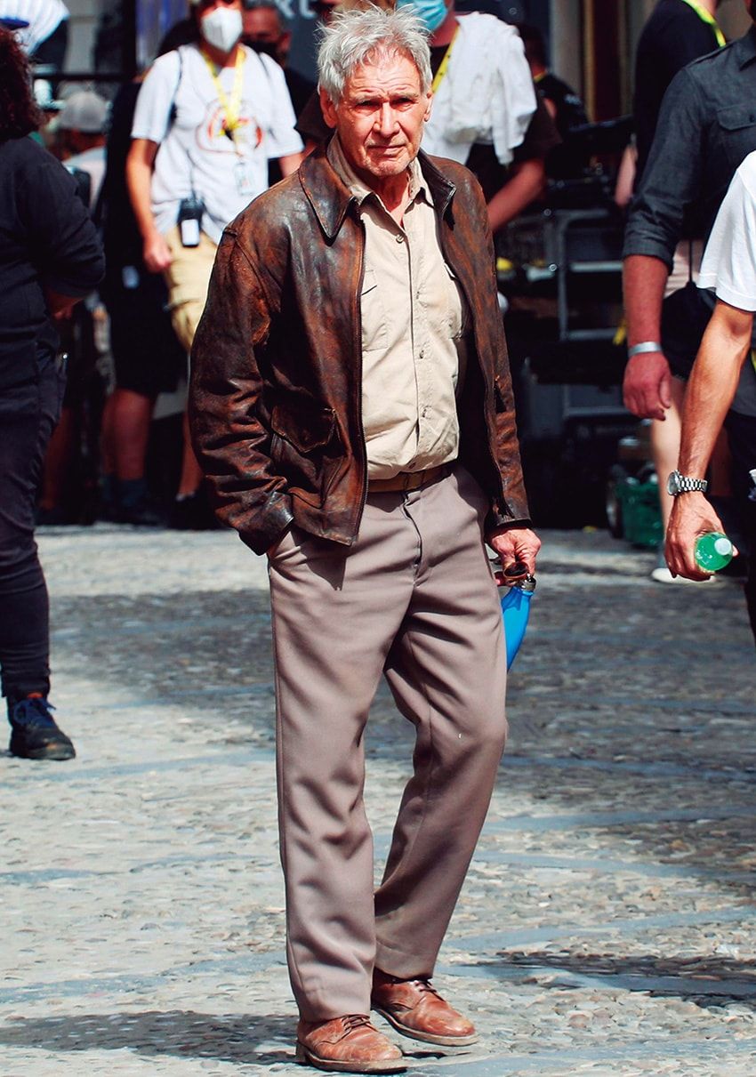 80歳超えたらこうなりたい！ ハリソン・フォードにアル・パチーノの風格満載な着こなしパパラッチ - 2枚目の画像