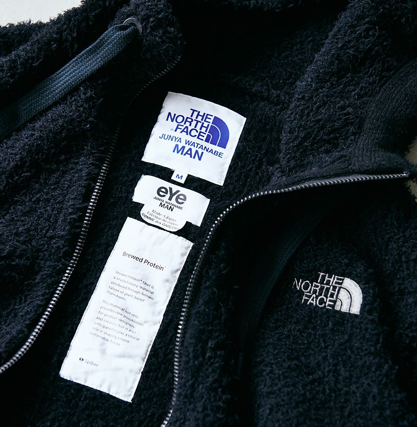 「ザ・ノース・フェイス×eYe ジュンヤ ワタナベ マン」究極のエコ素材を使ったフリース発売 - 1枚目の画像
