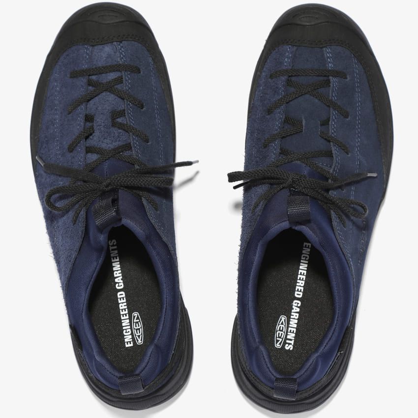 「エンジニアド ガーメンツ×キーン」第3弾は防水仕様でアシンメトリーデザイン。スリッポンにもなるってよ！ - 14枚目の画像